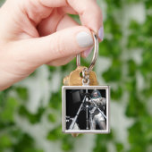 Das künstlerische Konzept der künftigen Weltraumfo Schlüsselanhänger (Hand)