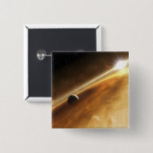 Das künstlerische Konzept des Sterns Fomalhaut Button (Vorne & Hinten)