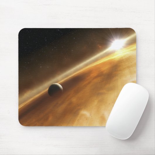 Das künstlerische Konzept des Sterns Fomalhaut Mousepad (Mit Mouse)