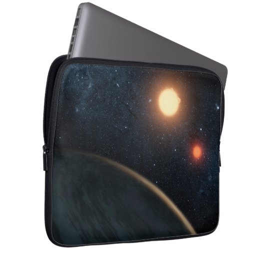 Das künstlerische Konzept illustriert Kepler-16b. Laptopschutzhülle (Vorne Rechts)