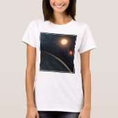 Das künstlerische Konzept illustriert Kepler-16b. T-Shirt (Vorderseite)
