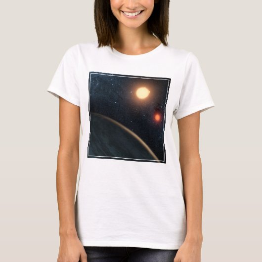 Das künstlerische Konzept illustriert Kepler-16b. T-Shirt (Vorderseite)