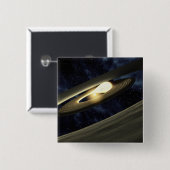 Das künstlerische Konzept zeigt einen Klumpen Mate Button (Vorne & Hinten)