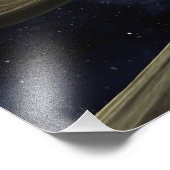 Das künstlerische Konzept zeigt einen Klumpen Mate Fotodruck (Ecke)