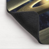 Das künstlerische Konzept zeigt einen Klumpen Mate Mousepad (Ecke)