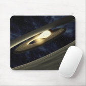 Das künstlerische Konzept zeigt einen Klumpen Mate Mousepad (Mit Mouse)