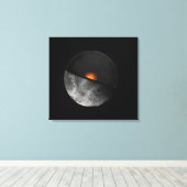 Das künstlerische Konzept zeigt einen möglichen in Leinwanddruck (Insitu (Holzboden))