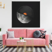 Das künstlerische Konzept zeigt einen möglichen in Leinwanddruck (Insitu (Wohnzimmer))