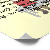 Das künstlerische Poster des Apothekers "Can't Las (Ecke)