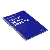 Das künstlerische Zitat meistern Notizblock (Rechte Seite)