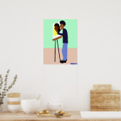 Das Künstlerplakat Poster (Küche)