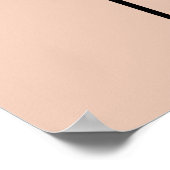 Das Künstlerplakat Poster (Ecke)