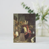 Das Künstlerstudio Postkarte (Stehend Vorderseite)