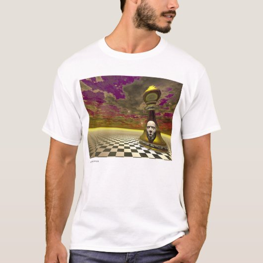 Das Künstlert-shirt T-Shirt (Vorderseite)