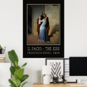 Das Kunstposter Kiss/Il Bacio Poster (Heimbüro)