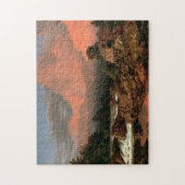Das Kunstpuzzle der Kirche "Rutland Falls" Puzzle (Vertikal)