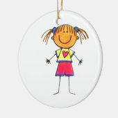 Das Kunstwerk Ihres Kindes Keramik Ornament (Links)