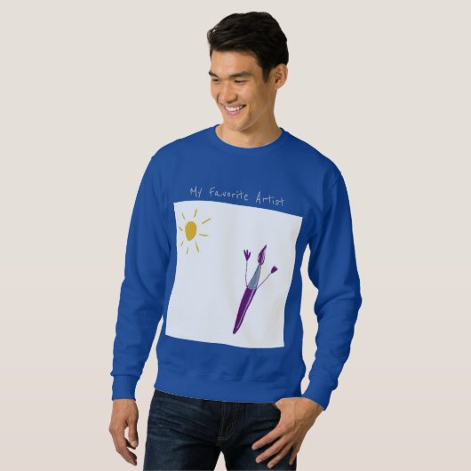 Das Kunstwerk Ihres Kindes Sweatshirt (Vorne ganz)