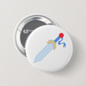 Das Kurzschwert Button (Vorne & Hinten)