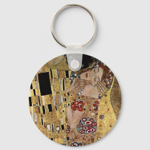 Das Kuss-Detail Gustav Klimts (circa 1908) Schlüsselanhänger