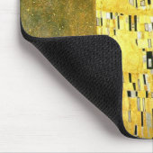 Das Kuss ~ Gustav Klimt Mousepad (Ecke)
