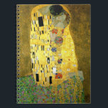 Das Kuss ~ Gustav Klimt Notizblock<br><div class="desc">Dieses ist der Kuss,  der von Gustav Klimt im Jahre 1907 gemalt wird. Es ist die berühmteste Kunst Nouveau Malerei in der Geschichte</div>