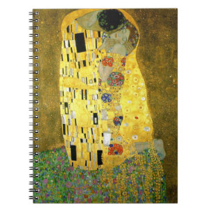 Das Kuss ~ Gustav Klimt Notizblock