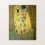 Das Kuss ~ Gustav Klimt Puzzle<br><div class="desc">Dieses ist der Kuss,  der von Gustav Klimt im Jahre 1907 gemalt wird. Es ist die berühmteste Kunst Nouveau Malerei in der Geschichte</div>