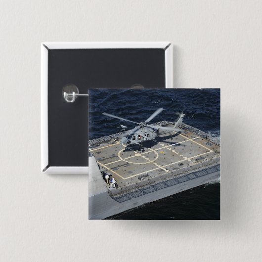 Das Küstenschiff USS Freedom Button (Vorne & Hinten)