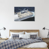 Das Küstenschiff USS Freedom Leinwanddruck (Insitu (Schlafzimmer))