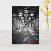 Das L, Chicago Karte (Gelbe Blume)