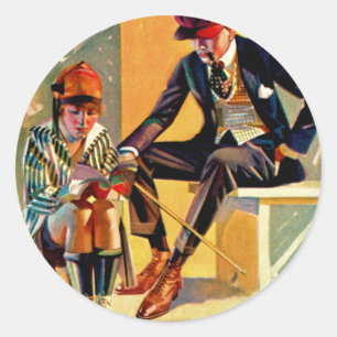 Das L-Systemmagazin Runder Aufkleber