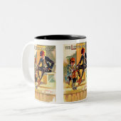 Das L-Systemmagazin Zweifarbige Tasse (Vorderseite Links)