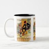 Das L-Systemmagazin Zweifarbige Tasse (Links)