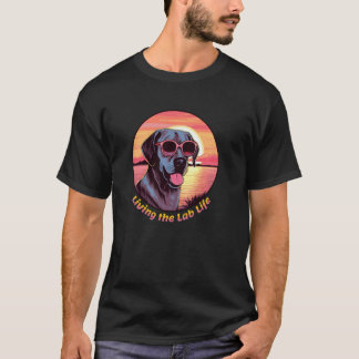 Das Lab Leben für Labrador Retriever  Long S T-Shirt