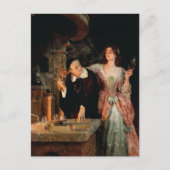 Das Labor | John Collier Postkarte (Vorderseite)