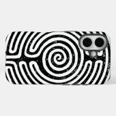 Das Labyrinth Case-Mate iPhone Hülle (Rückseite (Horizontal))