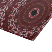 Das Labyrinth der Schriftzüge Schneidebrett (Ecke)