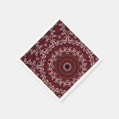 Das Labyrinth der Schriftzüge Serviette (Ecke)