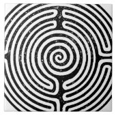 Das Labyrinth Fliese (Vorderseite)