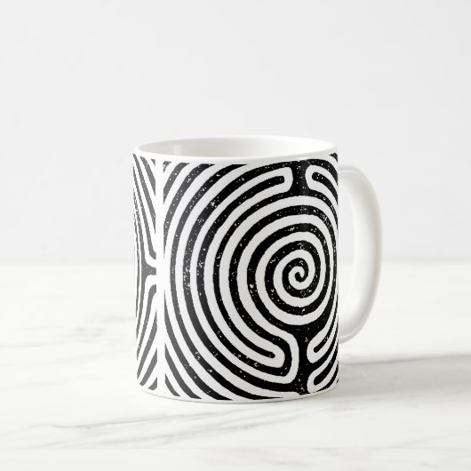 Das Labyrinth Kaffeetasse (VorderseiteRechts)
