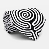 Das Labyrinth Krawatte (Gerollt)