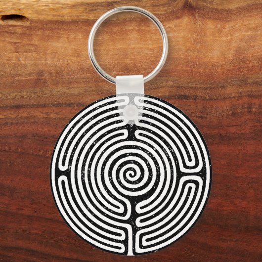 Das Labyrinth Schlüsselanhänger (Rückseite)