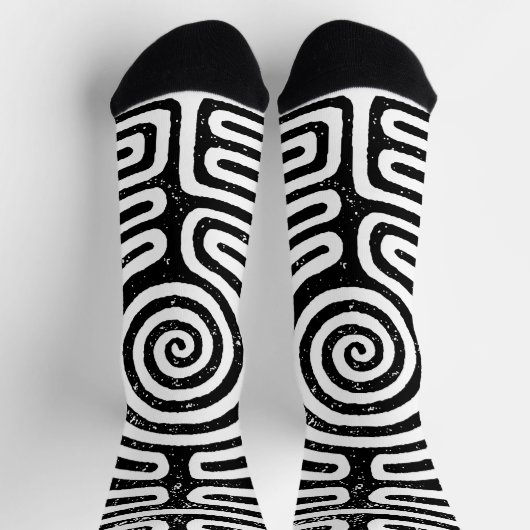 Das Labyrinth Socken (Oben)
