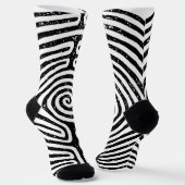 Das Labyrinth Socken (Gewinkelt)