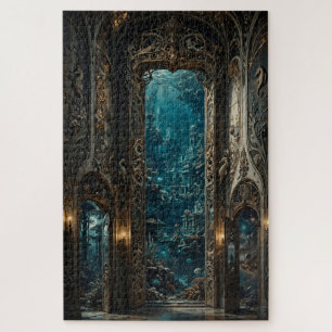 Das Labyrinthportal — Verzaubertes Unterwasser-Tor Puzzle