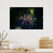 Das Lächeln bei der nächtlichen Drohne | Alton Tow Poster (Küche)