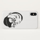 Das Lächeln der Koksmann Case-Mate iPhone Hülle (Rückseite (Horizontal))