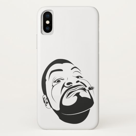 Das Lächeln der Koksmann Case-Mate iPhone Hülle (Rückseite)
