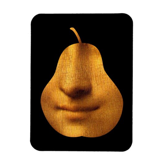 Das Lächeln-Foto-Magnet der Mona Lisa Magnet (Vertikal)